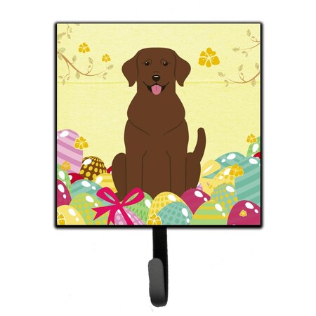 Carolines Treasures Easter Eggs Chocolate Labrador Leash or Key Holder BB6056SH4